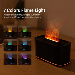 Flame Aroma Diffuser – Luftfuktare med Flammeffekt
