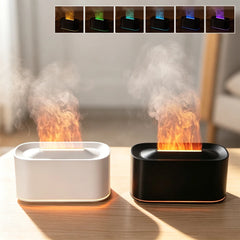 Flame Aroma Diffuser – Luftfuktare med Flammeffekt