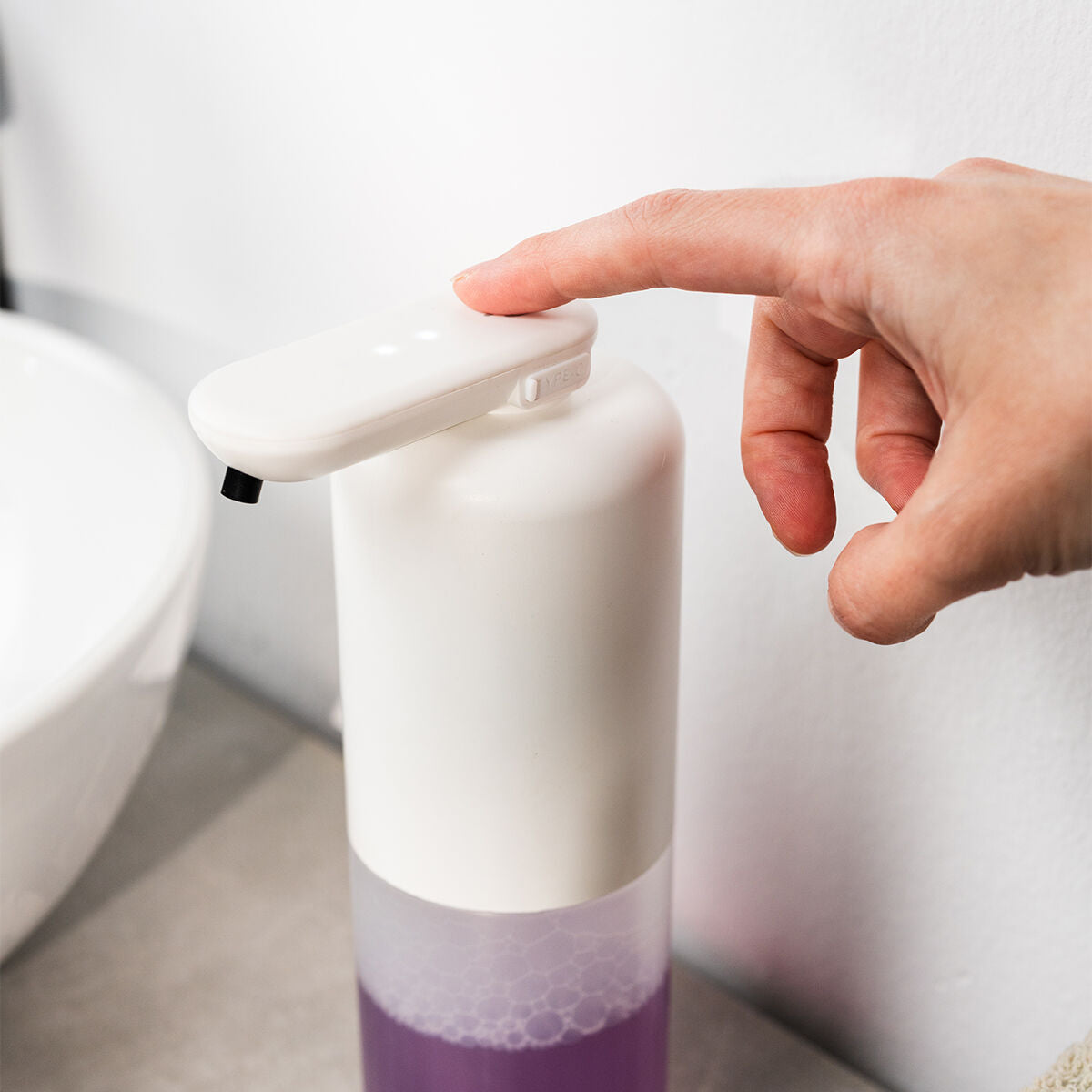 Automatisk skumtvåldispenser – Bitefom